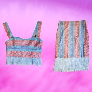 VTG candy colored matching set by H&B.